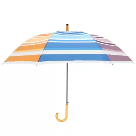 Színes csíkos esernyő, 120 cm átmérőjű, csomag, 12 db