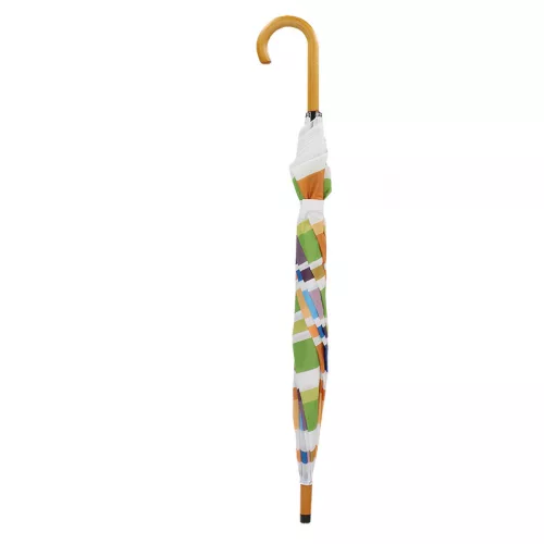 Színes csíkos esernyő, 120 cm átmérőjű, csomag, 12 db