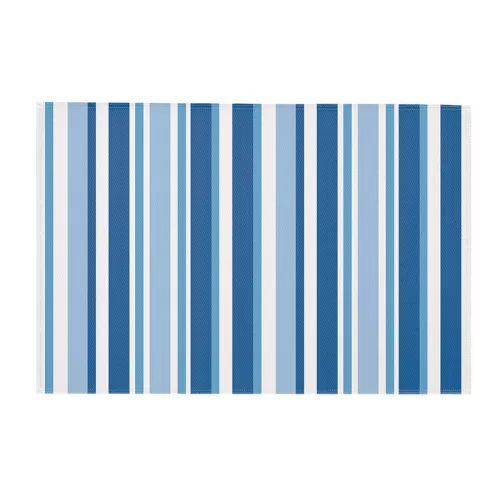 Csíkos kültéri szőnyeg, 120 x 180 cm, 4 féle, csomag, 8 db