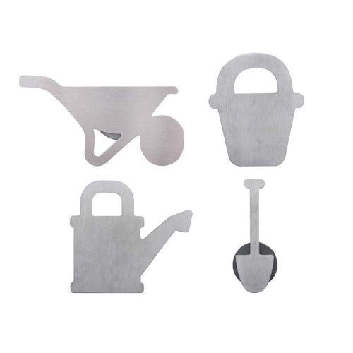 Mágneses terítőnehezék, 3 féle, csomag, 24 db