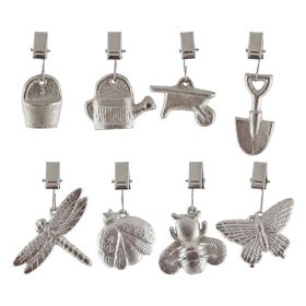   Öntöttvas csipeszes terítőnehezék, 2 féle, csomag, 24 db