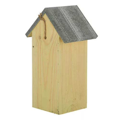 Pillangó faház, cink tetővel, 32 cm, csomag, 8 db