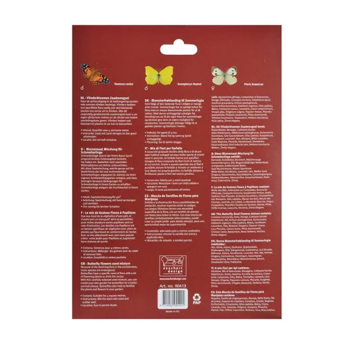 Virágmagkeverék pillangóknak, csomag, 12 db