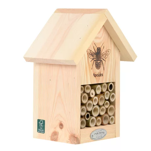 Méhecske fa ház, 23 cm, csomag, 8 db