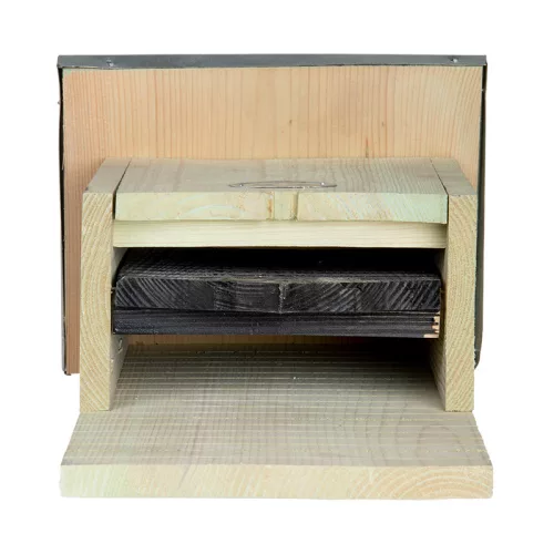 Denevér ház, cink tetővel, 39 cm, csomag, 6 db