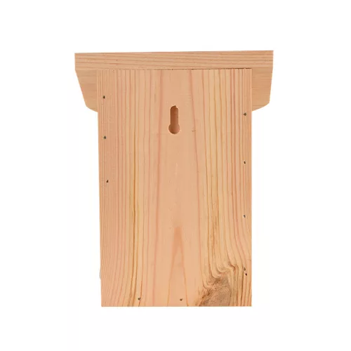 Pillangó ház narancssárga színű tetővel, pillangó mintával, 15 x 20 cm