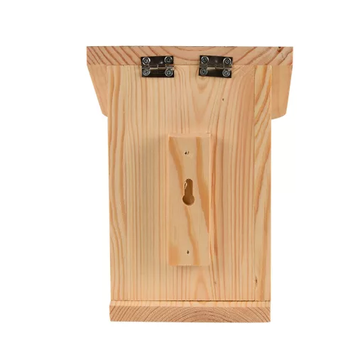 Mókus etető barna színű tetővel, mókus mintával, 15 x 26 cm, csomag, 8 db